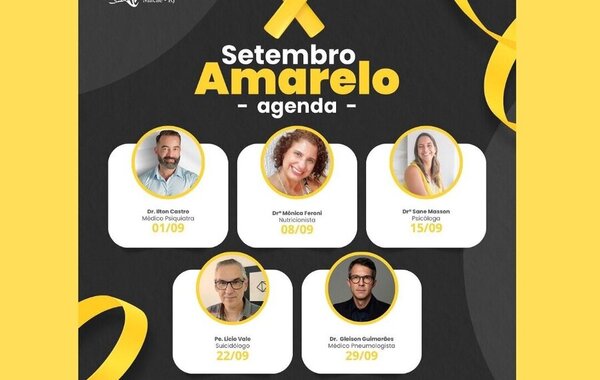 Palestras Setembro Amarelo