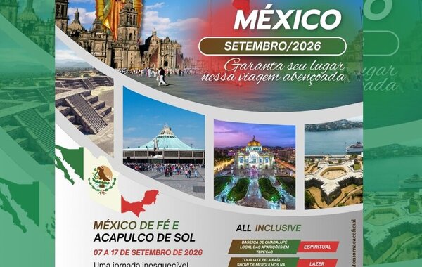 Peregrinação 2026 - inscrições abertas