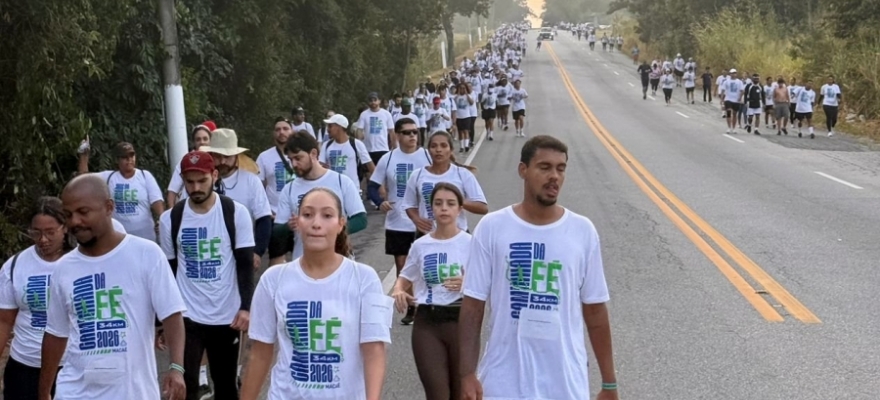 Caminhada da Fé reúne 7,5 mil pessoas e mobiliza 2,3% da população de Macaé 