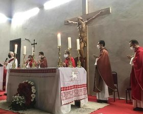 29/06/2021 - Missa em Ação de Graças pelos 10 anos de Sacerdócio de Pe. Gleison e Pe. José Ruy 