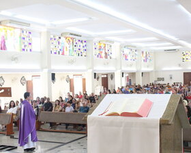Passagem da Cruz Peregrina na Forania 2 - Vicariato Litoral