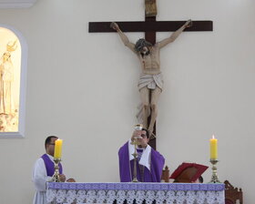 Passagem da Cruz Peregrina na Forania 2 - Vicariato Litoral