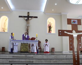 Passagem da Cruz Peregrina na Forania 2 - Vicariato Litoral