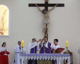 Passagem da Cruz Peregrina na Forania 2 - Vicariato Litoral
