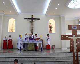 Passagem da Cruz Peregrina na Forania 2 - Vicariato Litoral