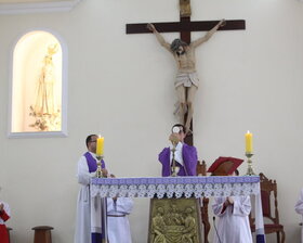 Passagem da Cruz Peregrina na Forania 2 - Vicariato Litoral