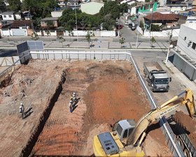 Começo das Obras - Preparando o terreno