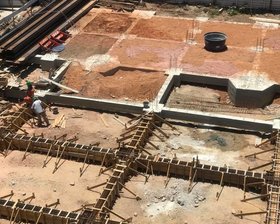 Começo das Obras - Preparando o terreno